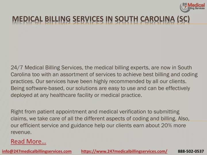 medical billing services in south carolina sc
