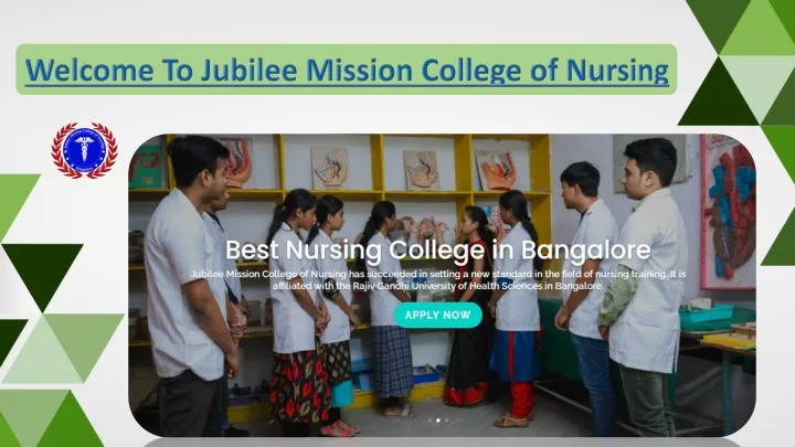 welcome to jubilee mission college of nursing