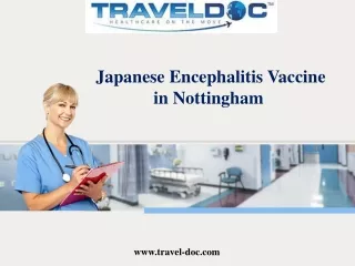 japanese encephalitis vaccine in nottingham