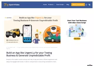 SpotnRides - For Towing Business