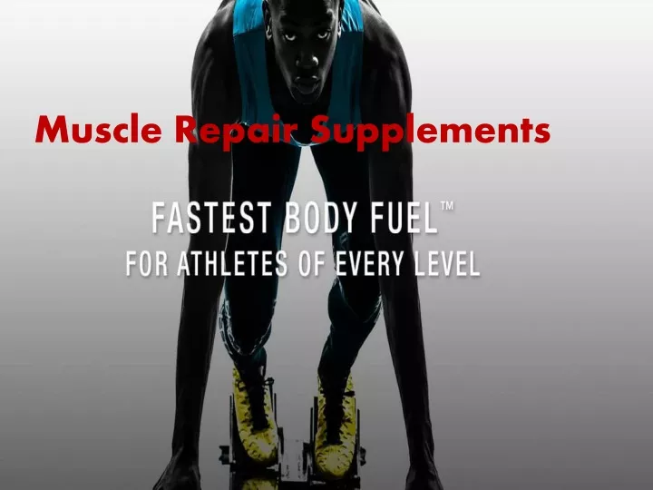 muscle repair supplements