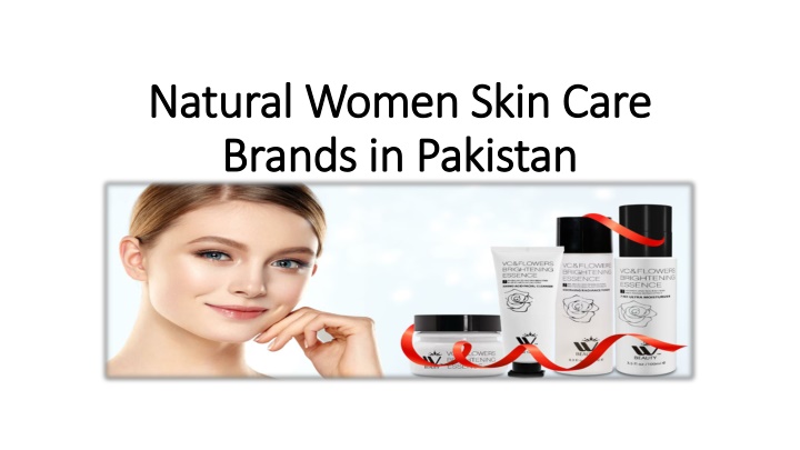 natural women skin care brands in pakistan