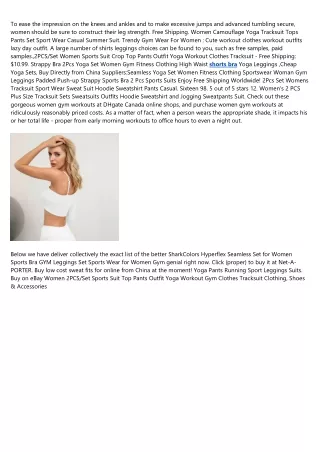 Why Nobody Is Talking About Sports Bra And Leggings And What You Need To Do Toda