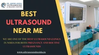 Best ultrasound near me - Dr. Ashish