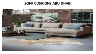 sofa cushions abu dhabi