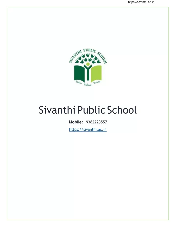 https sivanthi ac in