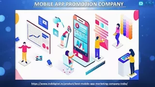 One of the leading mobile app promotion company