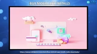 Where to buy mobile app installs?