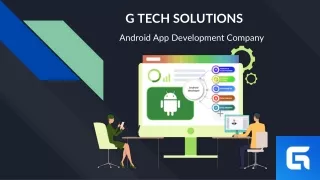 Best Android App Development Company in Chennai, Hire Android Developer for Cu