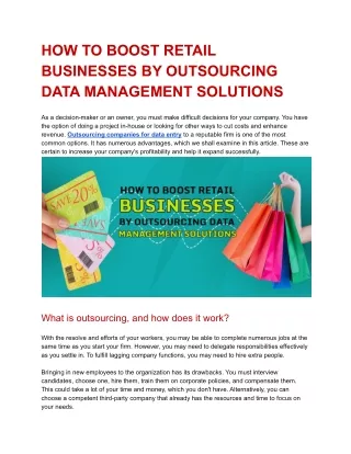 HOW TO BOOST RETAIL BUSINESSES BY OUTSOURCING DATA MANAGEMENT SOLUTIONS.docx