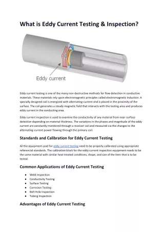 what is eddy current testing inspection