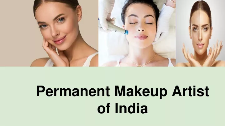 permanent makeup artist of india