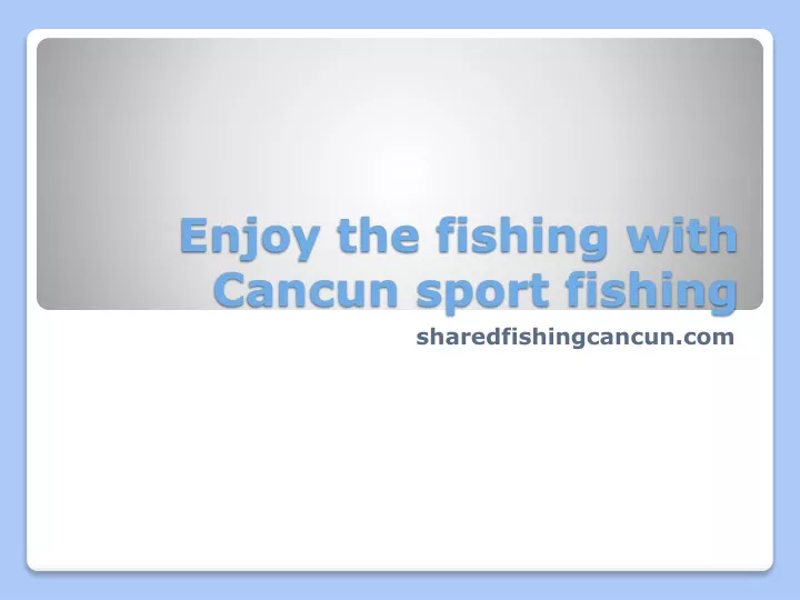 enjoy the fishing with cancun sport fishing