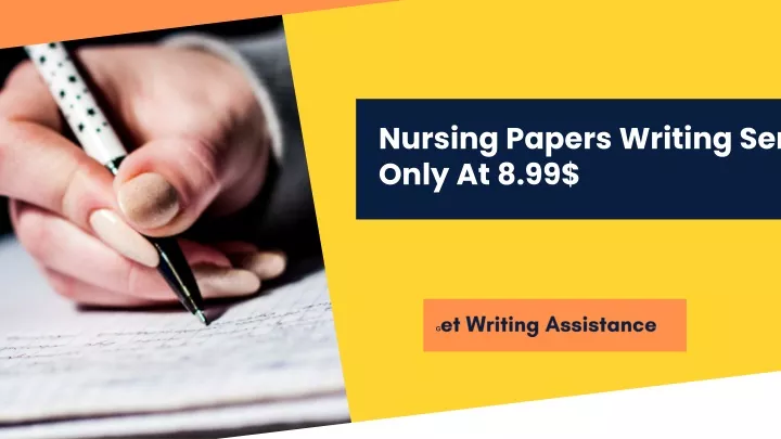 nursing papers writing service only at 8 99