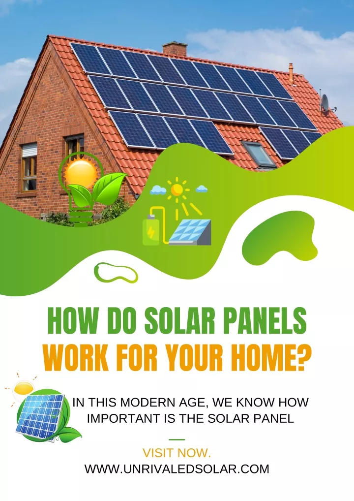 how do solar panels work for your home