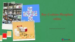 Buy Codeine Phosphate online