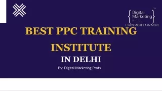Best PPC Training Institute in Delhi [Digital Marketing Profs]