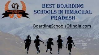 Best Boarding Schools in Himachal Pradesh - Boardingschoolsofindia.com