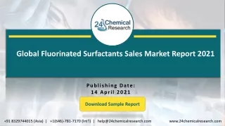 global fluorinated surfactants sales market
