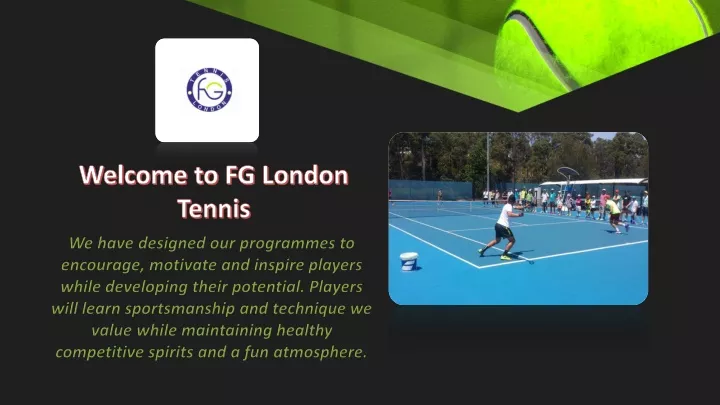 welcome to fg london tennis