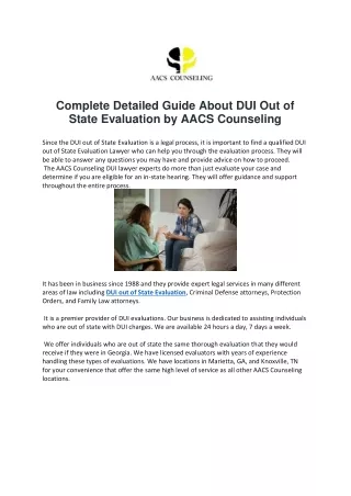 complete detailed guide about dui out of state