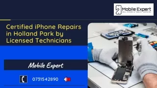 Certified iPhone Repairs in Holland and Annerley by Licensed Technicians