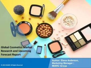 global cosmetics market research and upcoming