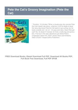Download [PDF] Pete the Cat's Groovy Imagination (Pete the Cat) Free Epub