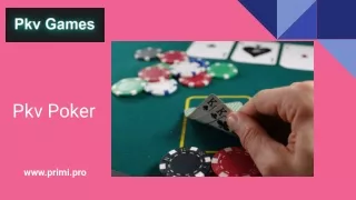 Pkv Poker