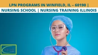 LPN PROGRAMS IN WINFIELD, IL – 60190 | NURSING SCHOOL | NURSING TRAINING ILLINOI