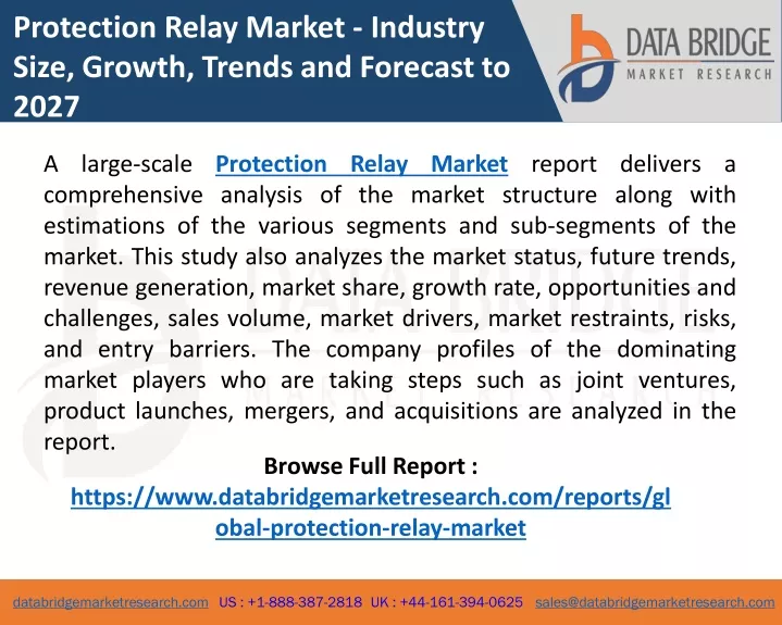 protection relay market industry size growth