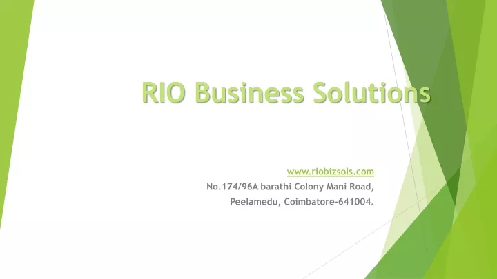 rio business solutions