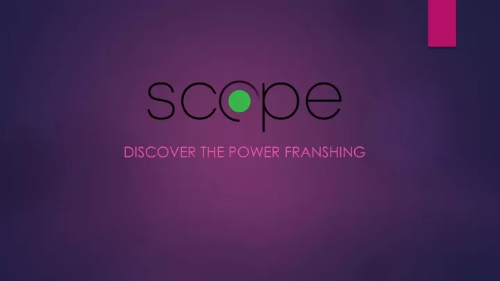 discover the power franshing