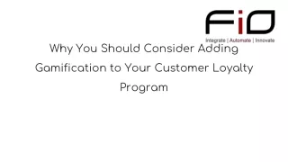 Why You Should Consider Adding Gamification to Your Customer Loyalty Program