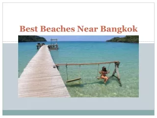 best beaches near bangkok