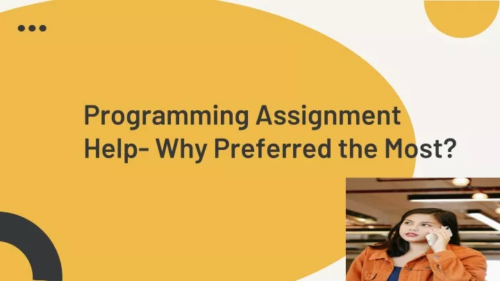 programming assignment help why preferred the most