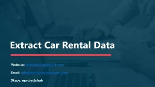 extract car rental data