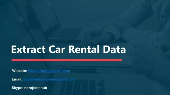 extract car rental data