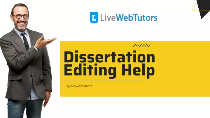 dissertation editing help