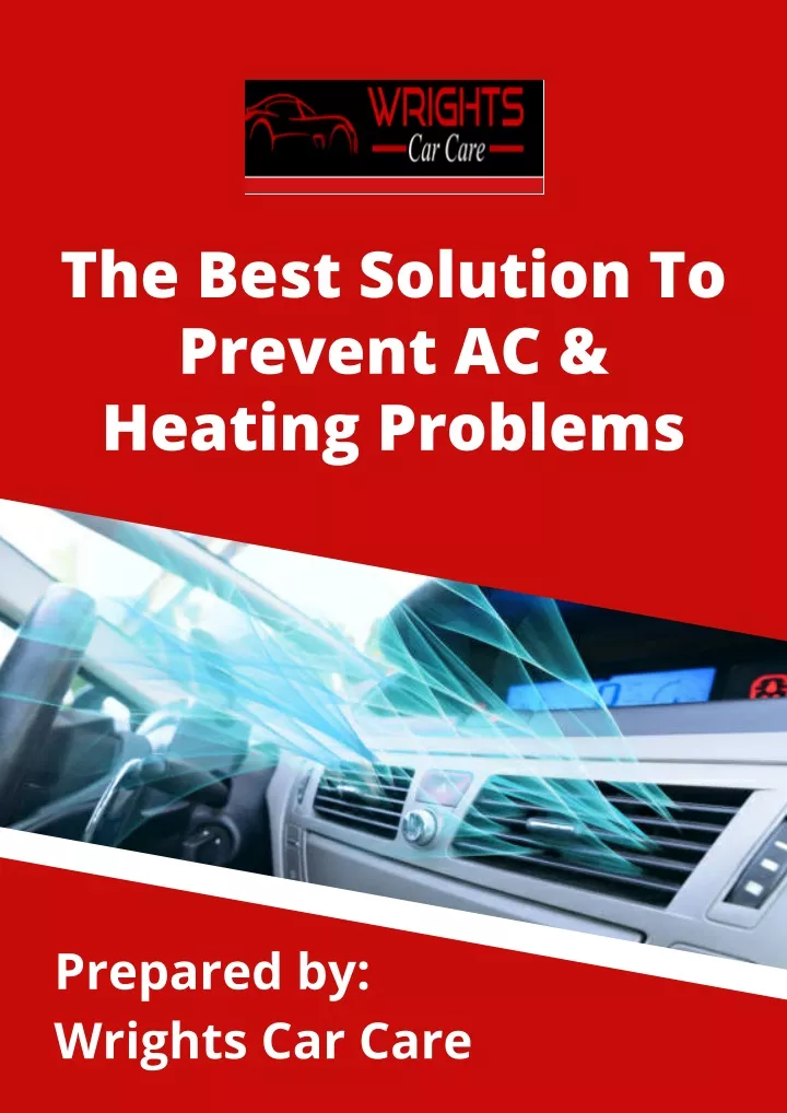 the best solution to prevent ac heating problems