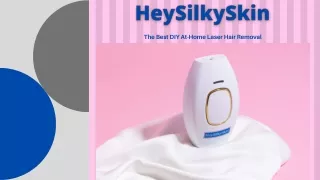Enjoy Your Hair Removal With HeySilkySkin Laser Handset