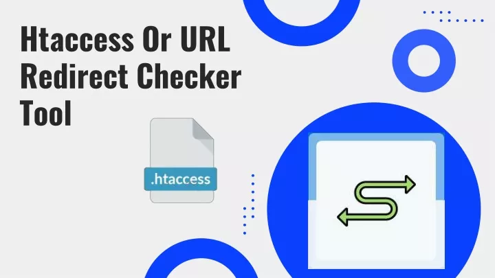 htaccess or url redirect checker tool