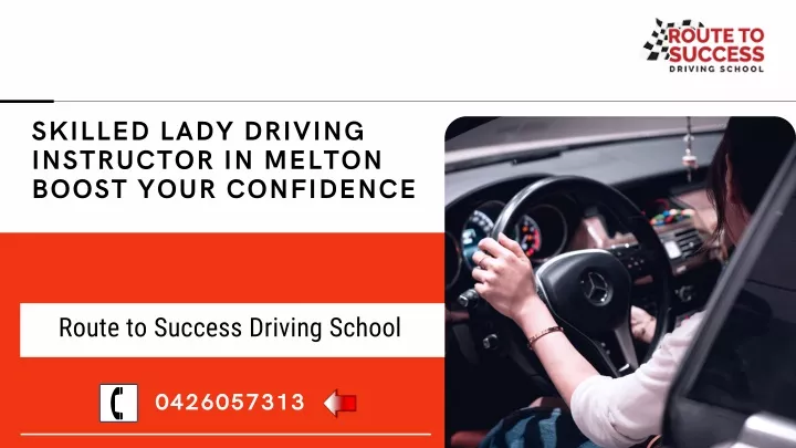 skilled lady driving instructor in melton boost