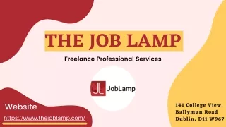 JobLamp - Freelance Professional Services