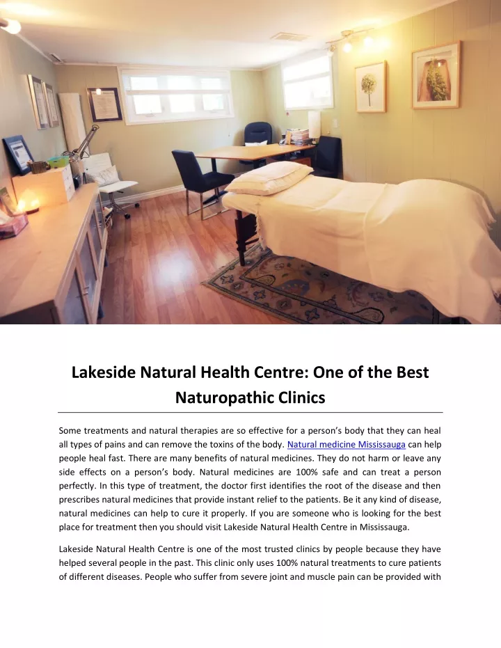 lakeside natural health centre one of the best