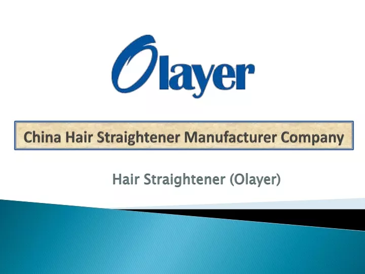 china hair straightener manufacturer company