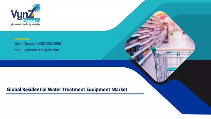 global residential water treatment equipment