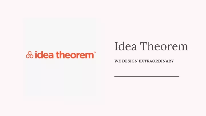 idea theorem