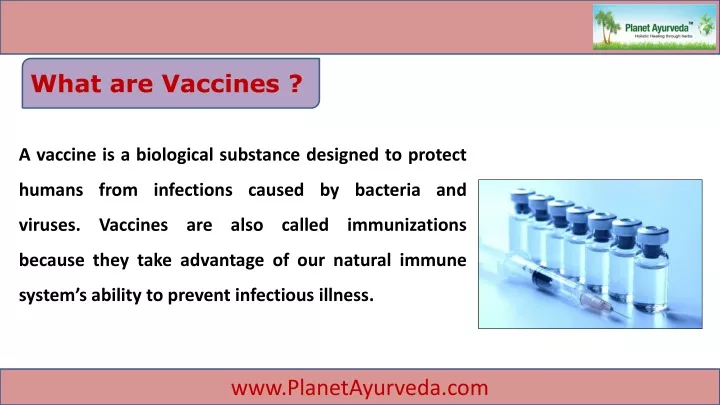 what are vaccines