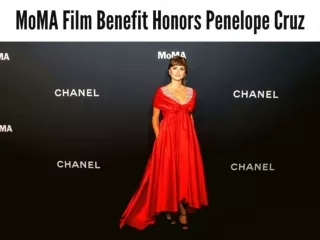MoMA Film Benefit honors Penelope Cruz